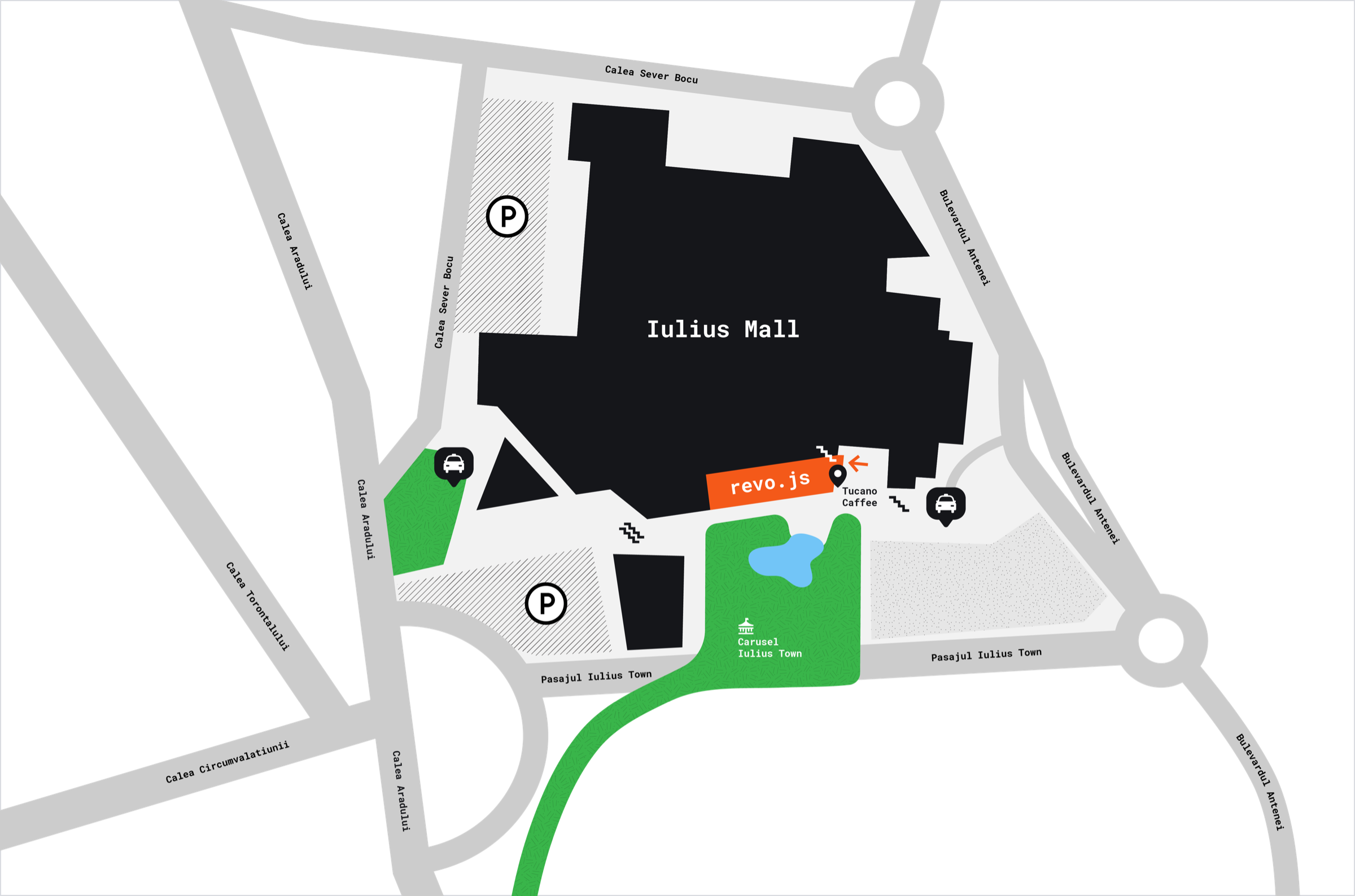 Iulius Congress Hall location map